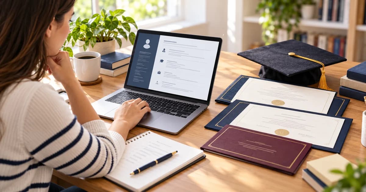 How to list degrees on a resume