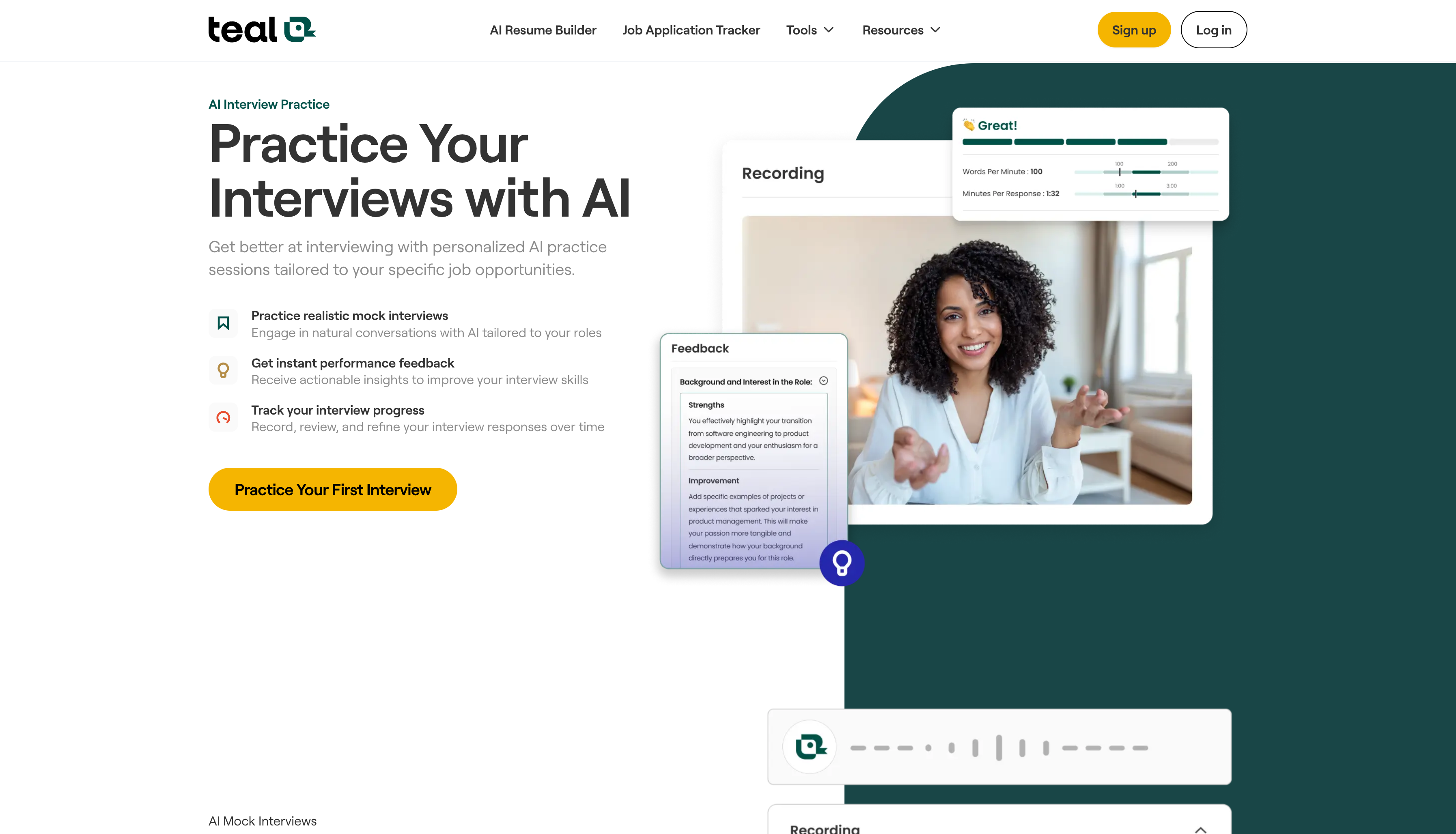 AI_Mock_Interview_Teal