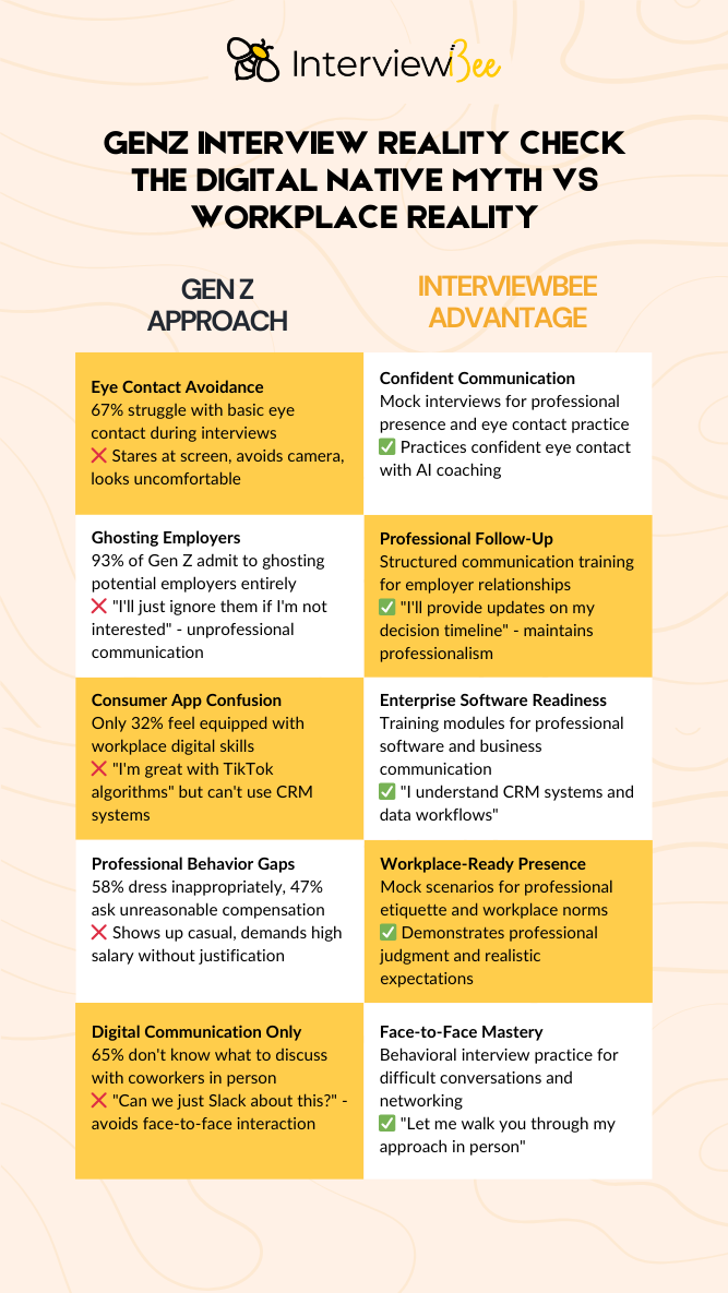 Infographic on Working with GenZ 25 Questions